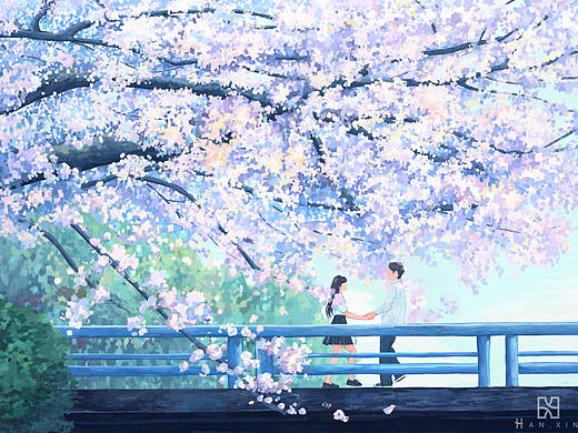 樱花秋霞