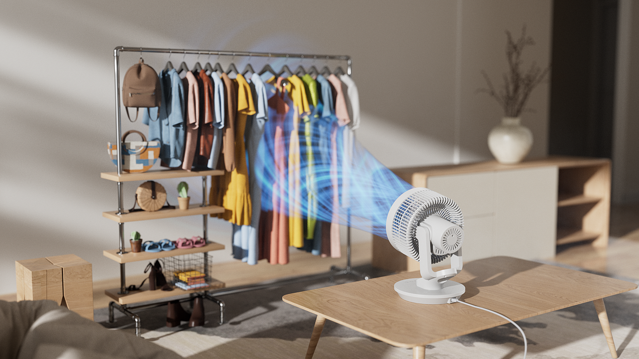 亚马逊跨境电商产品三维动画 小风扇C4D产品三维视频