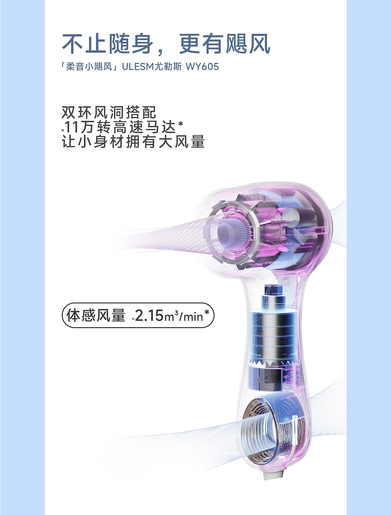 高速吹风机-WY605