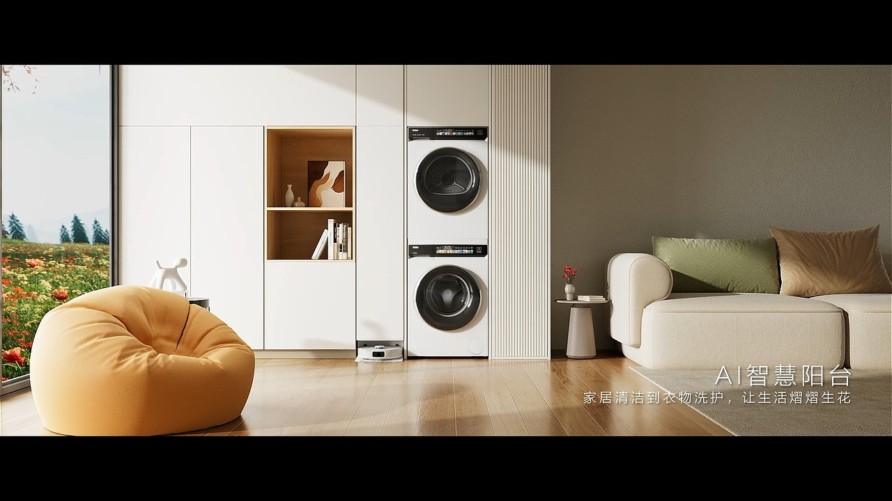 海尔小红花套系家电创意广告（图ZMzkzNTE2MTY0） - 动画/影视 - 站酷设计师多巴胺设计原创素材 - 站酷ZCOOL