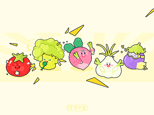 一些很吵闹的蔬菜头像合集分享