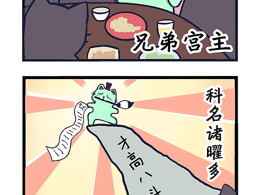 【紫薇猫猫2】我是天机军师（个人主页-ZNzIyMjk2NjQ=） - 短篇/格漫 - 站酷设计师明梦设计原创素材 - 站酷ZCOOL