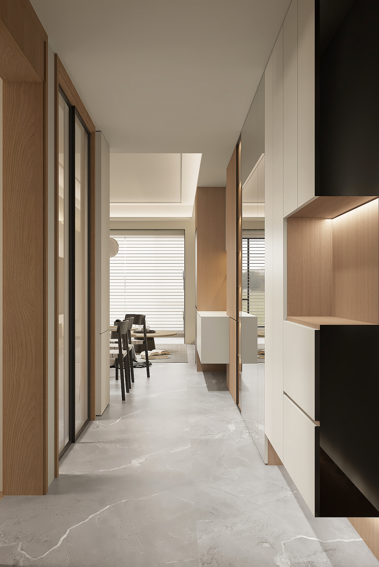 现代风精装住宅改造项目（图ZMzkzNTI0NjAw） - 家装设计 - 站酷设计师近在咫尺设计原创素材 - 站酷ZCOOL