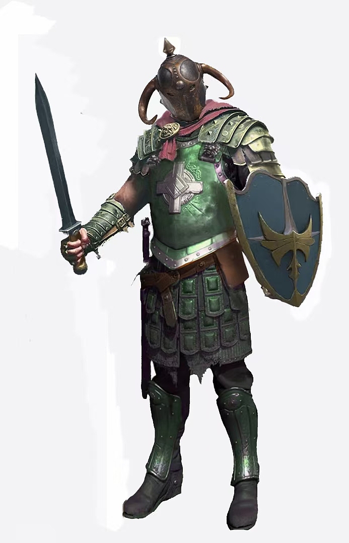 武士（图ZMzkzNTI1ODE2） - 概念设定 - 站酷设计师绿色若烨原创素材 - 站酷ZCOOL