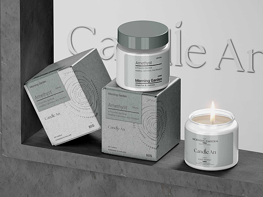 【Candle An】水晶蜡烛包装设计