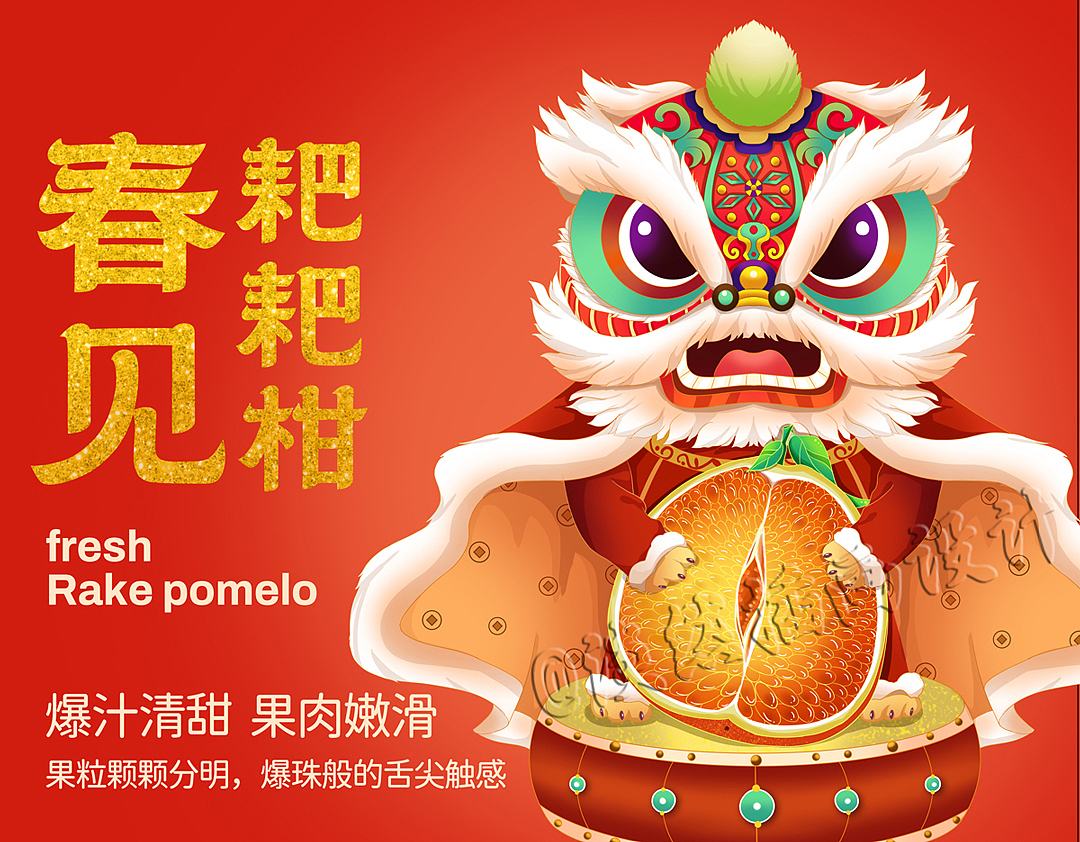 水果系列包装插画 合集