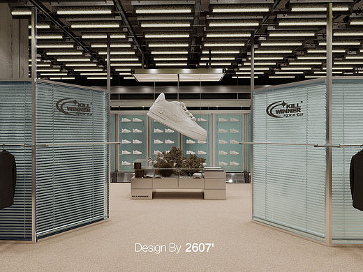 ARCSIN2607'｜KILLWINNER 西安（個人主頁-ZNzIyMzA1NTI=） - 商業(yè)空間設計 - 站酷設計師ARCSIN2607原創(chuàng)素材 - 站酷ZCOOL