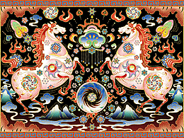 瑞马珐琅器插画