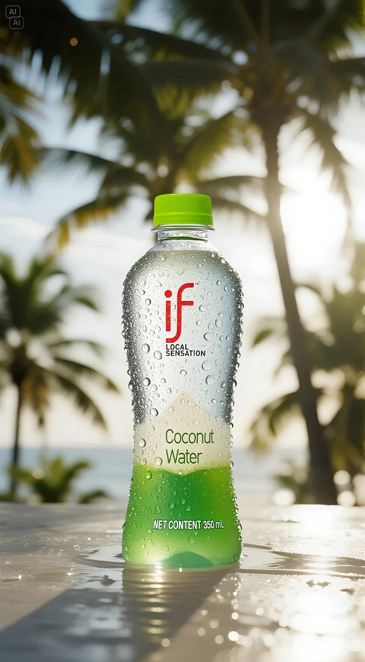 海风带不走的燥热,让if椰子水来浇熄