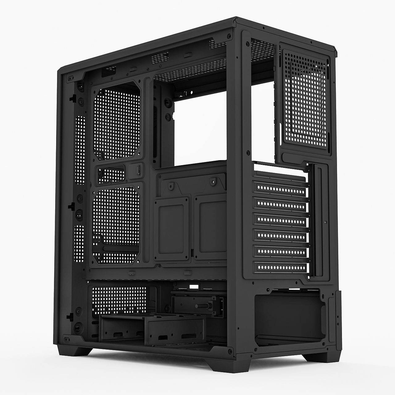 3C产品渲染 / 电脑机箱渲染