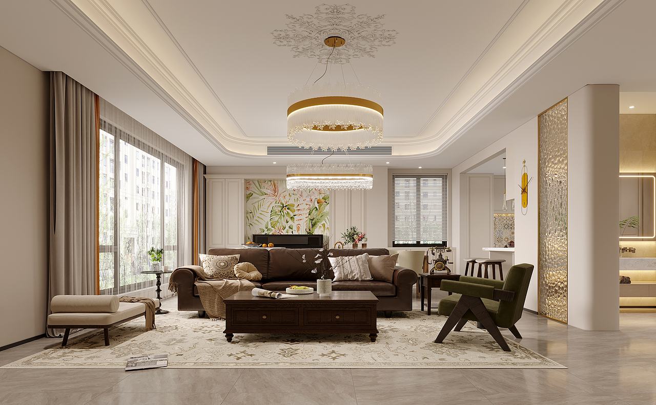 美式家装效果表现