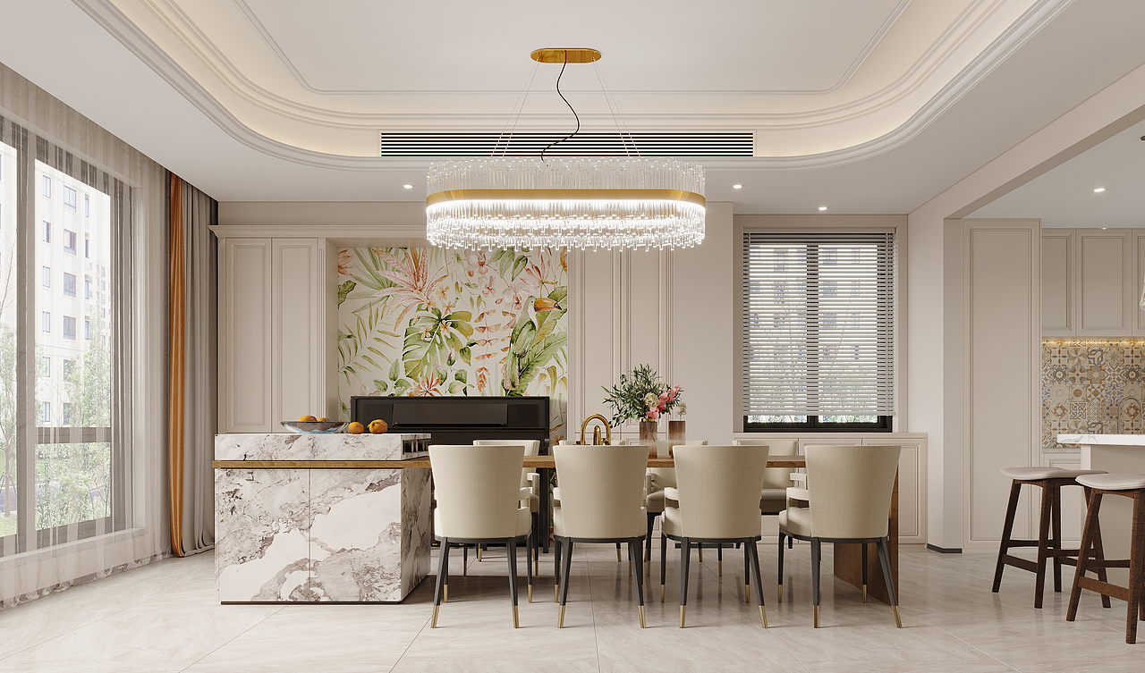 美式家装效果表现