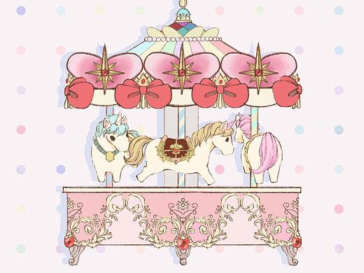 一组属于夏天游乐园的壁纸