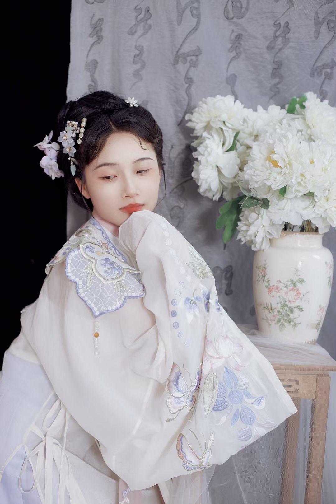 云中誰(shuí)寄錦書(shū)來(lái),雁字回時(shí),月滿(mǎn)西樓。（圖ZMzkzNTY0NjA4） - 人像攝影 - 站酷設(shè)計(jì)師卿_STUDIO原創(chuàng)素材 - 站酷ZCOOL