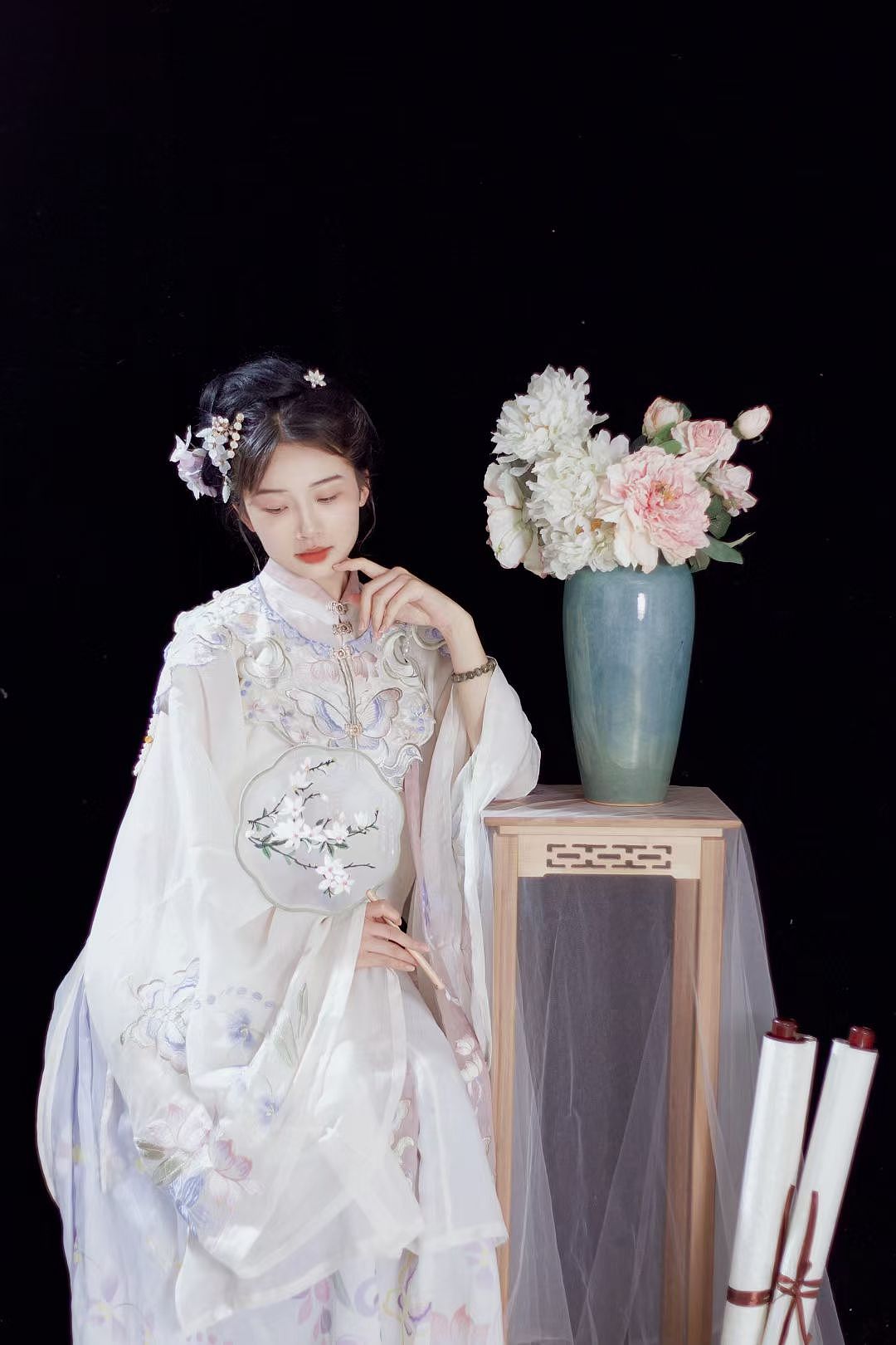 云中誰(shuí)寄錦書(shū)來(lái),雁字回時(shí),月滿(mǎn)西樓。（圖ZMzkzNTY0NjE2） - 人像攝影 - 站酷設(shè)計(jì)師卿_STUDIO原創(chuàng)素材 - 站酷ZCOOL