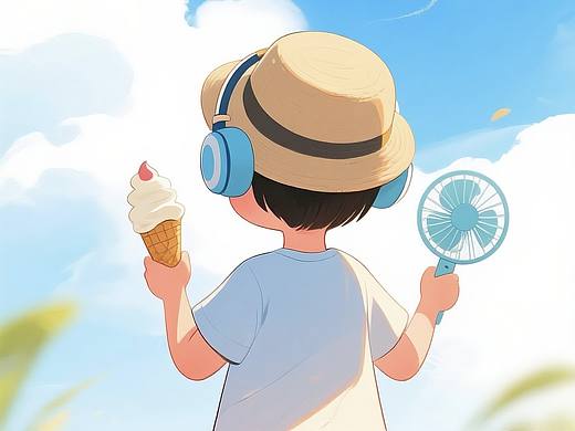 大暑海报