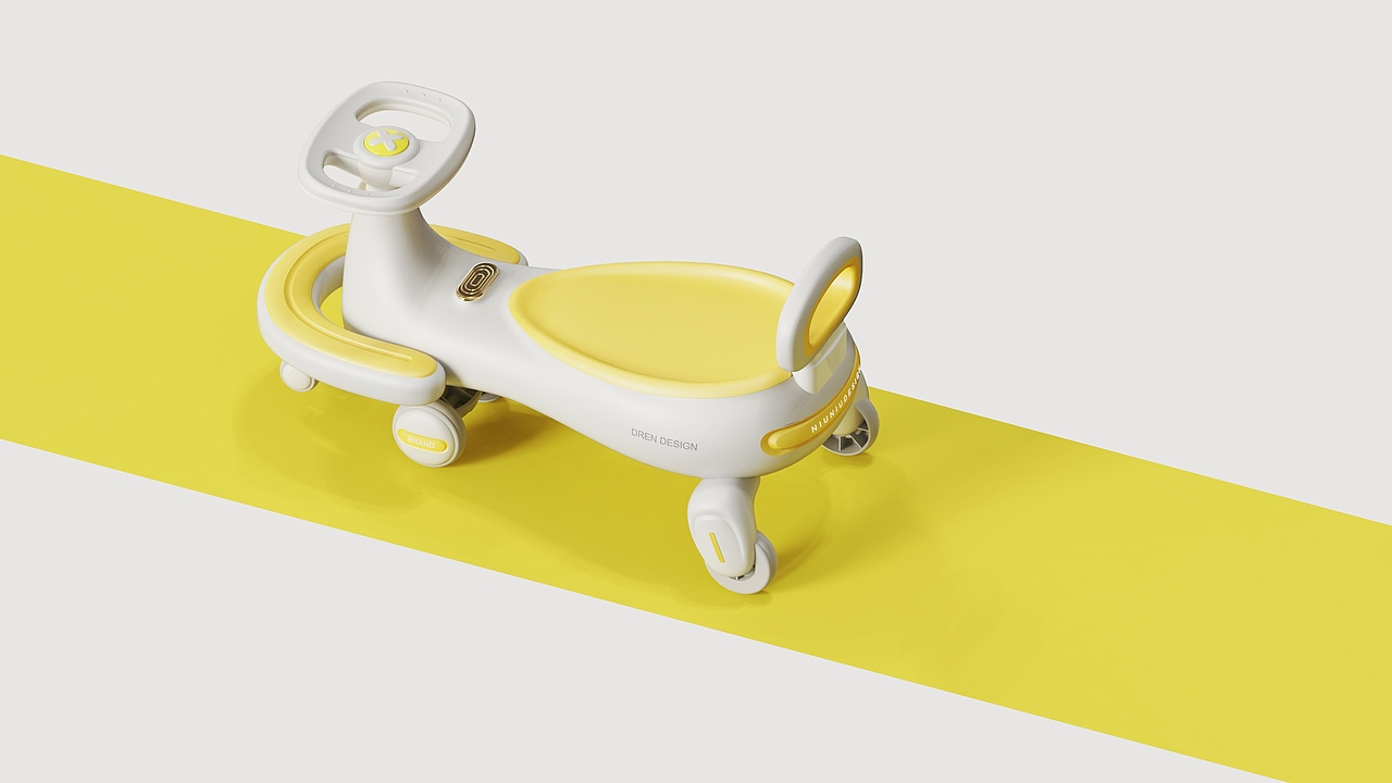 儿童扭扭车设计