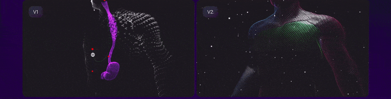 生物制药企业—炫酷的3D粒子交互官网