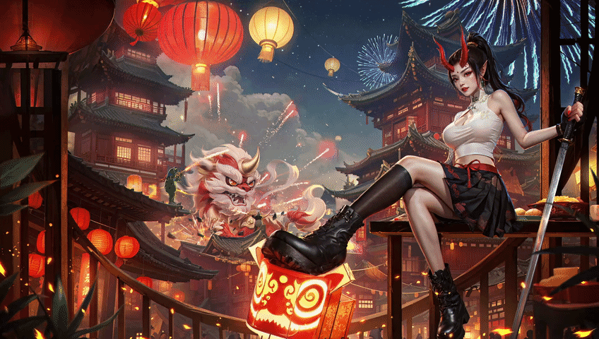 全民枪神 - 春节KV制作