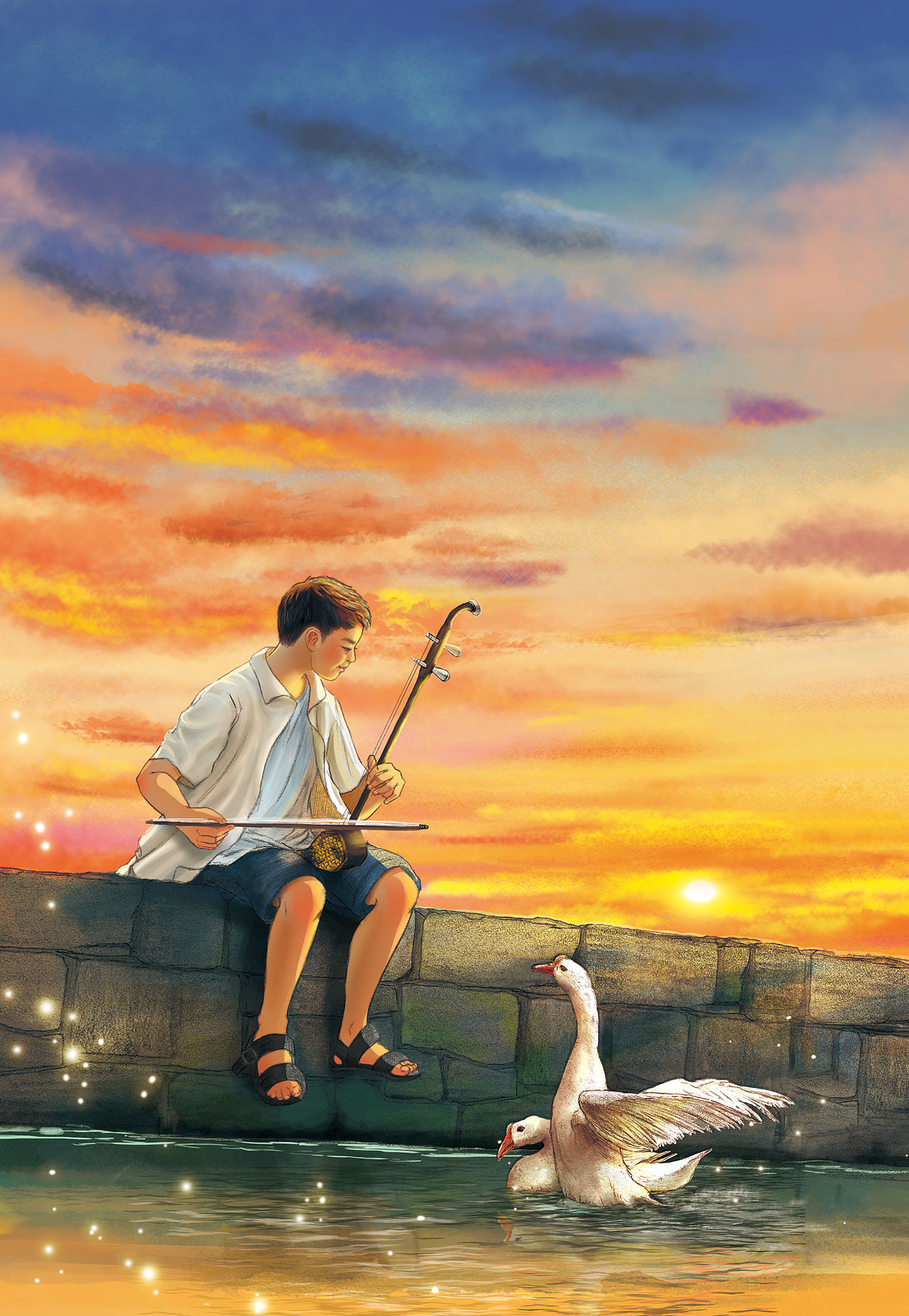 《小淮班》儿童文学封面和内插（图ZMzkzNTkwNTky） - 儿童插画 - 站酷设计师从心漫生活原创素材 - 站酷ZCOOL