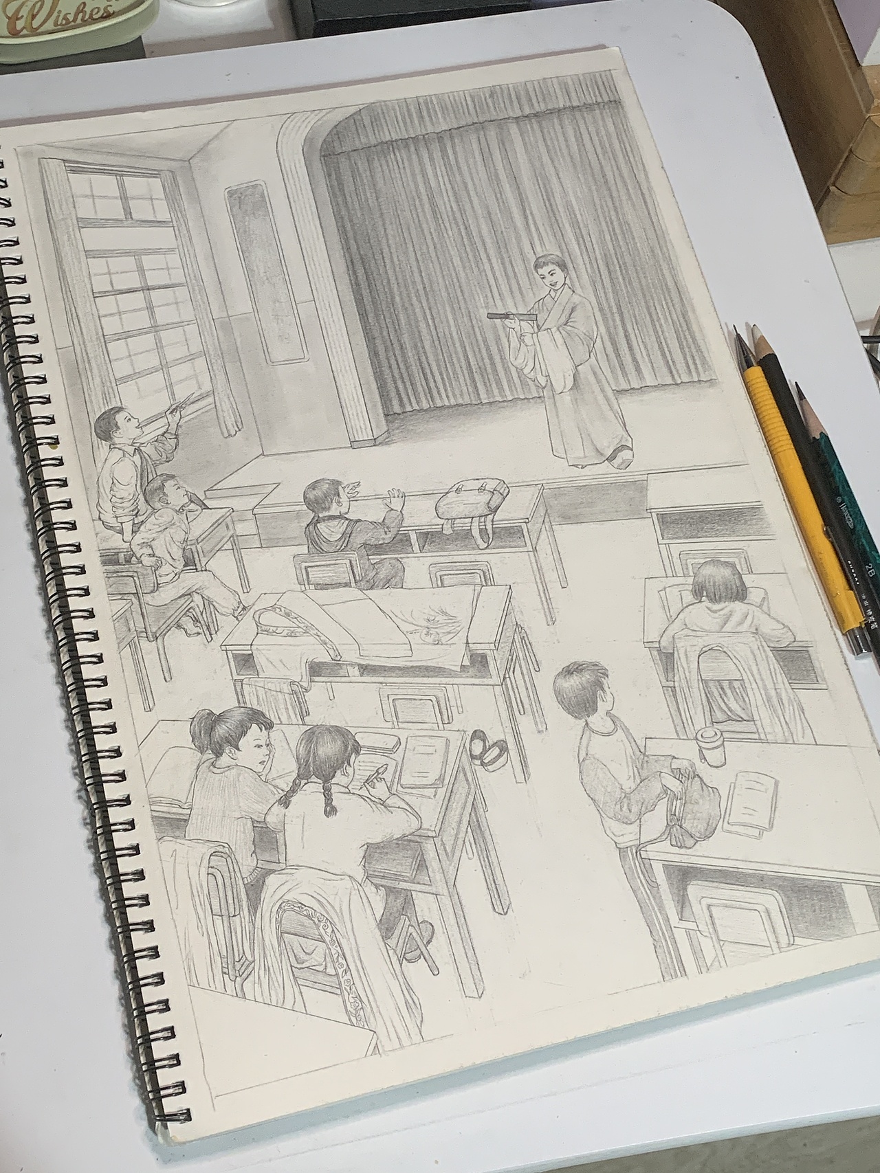 《小淮班》儿童文学封面和内插（图ZMzkzNTkwODUy） - 儿童插画 - 站酷设计师从心漫生活原创素材 - 站酷ZCOOL