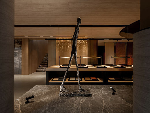 绿萝复合板艺术展厅设计 - QI'S建筑设计