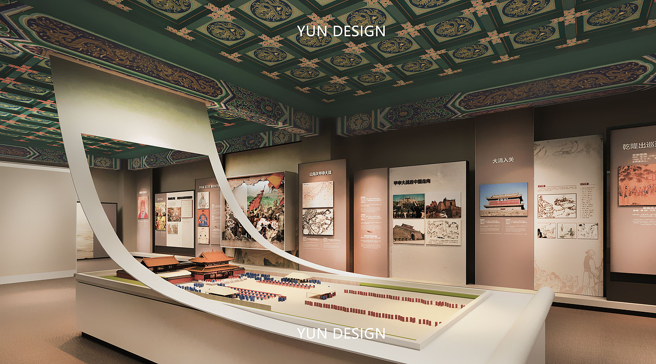 某旅游景区展厅