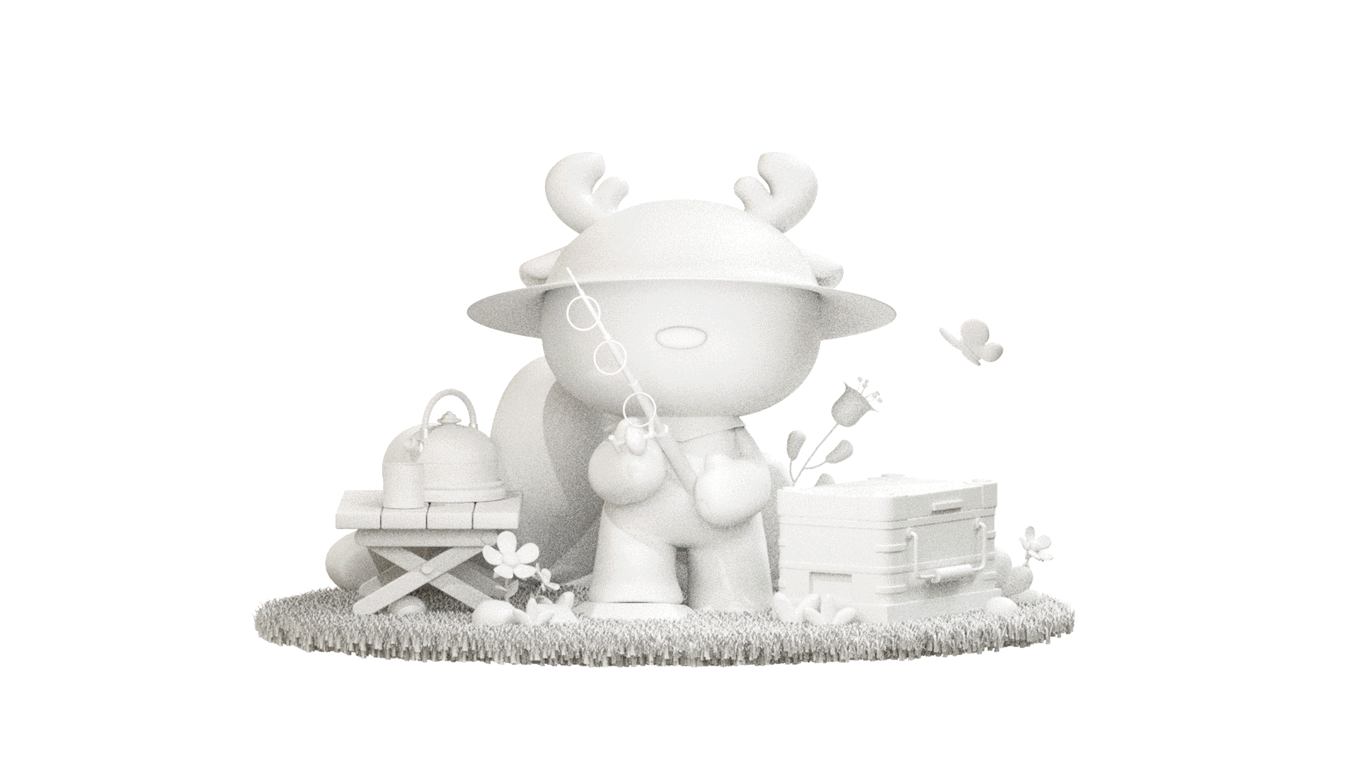 露营IP形象设计 | 噜噜酱（图ZMzkzNjAzNjg0） - IP形象 - 站酷设计师摆不烂酱原创素材 - 站酷ZCOOL