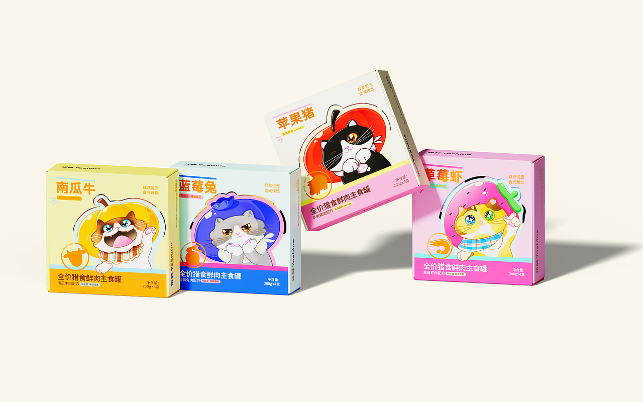 Yoshine悦鲜© | 宠物猫粮·冻干零食 | 包装视觉设计(图ZMzkzNjA0NjEy) - 品牌 - 站酷设计师不眠虎工作室原创素材 - 站酷ZCOOL
