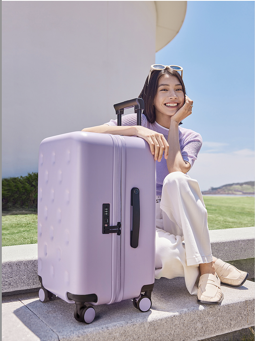 米家行李箱拍摄