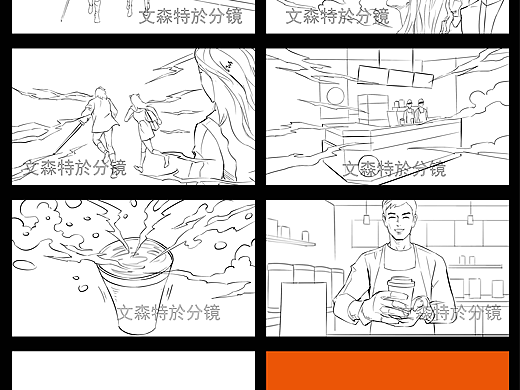 COCO奶茶广告脚本分镜
