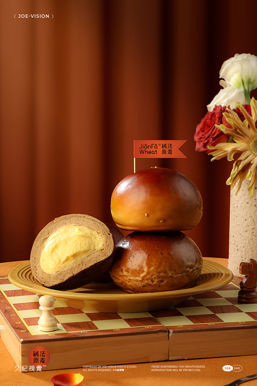 碱法原麦『软欧包｜奶酪 』X久纪视觉（图ZMzkzNjIxNzc2） - 美食摄影 - 站酷设计师南京久纪视觉摄影原创素材 - 站酷ZCOOL