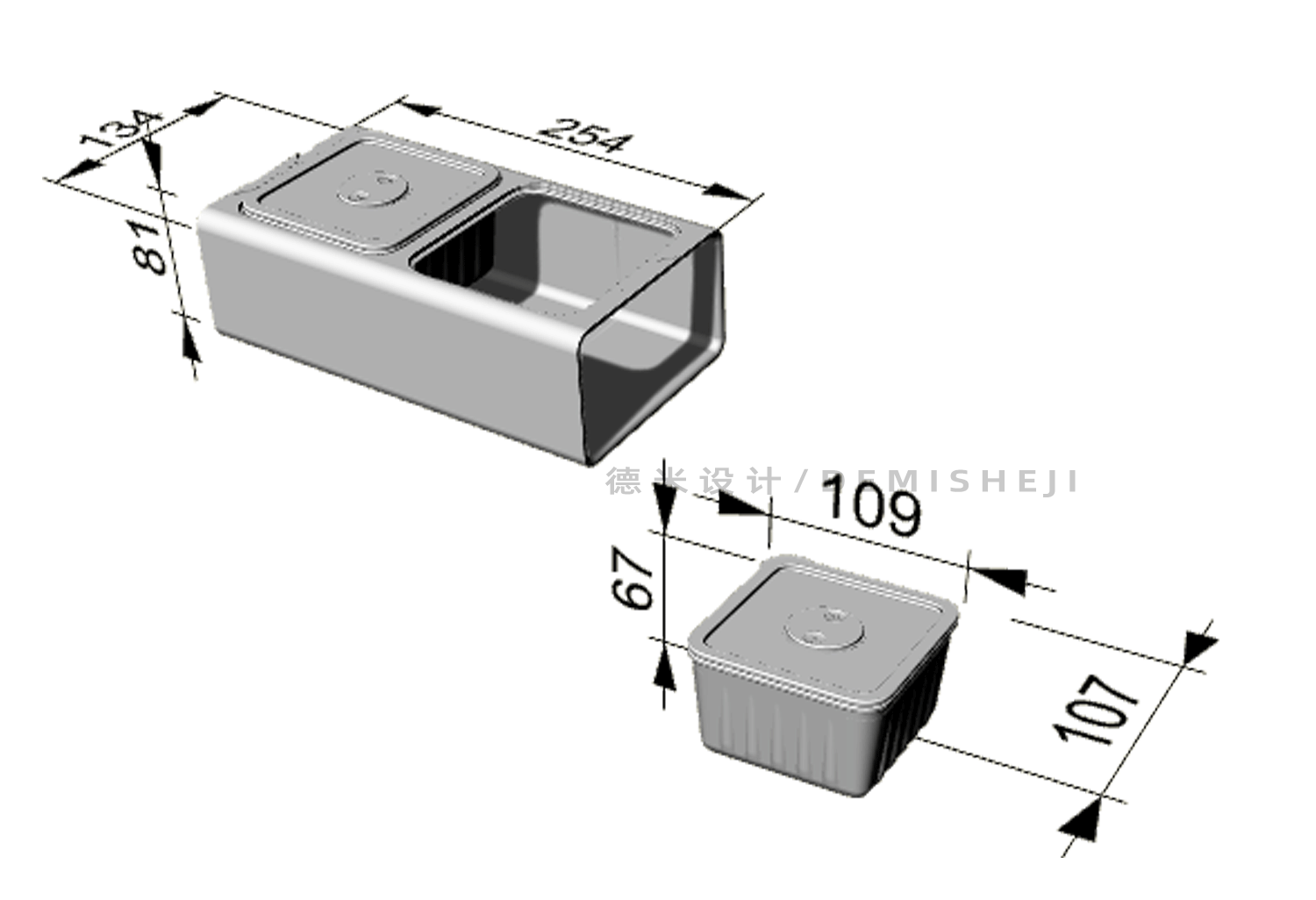 德米德兰工业设计 果盘产品设计案例分享.