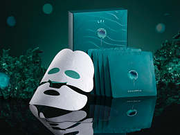 孔雀石面膜#静物摄影#护肤品拍摄#美妆拍摄