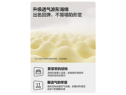 透气表达-波点海绵