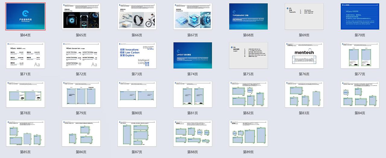 品牌 VI 视觉识别系统设计:以 “低碳科技” 为核心