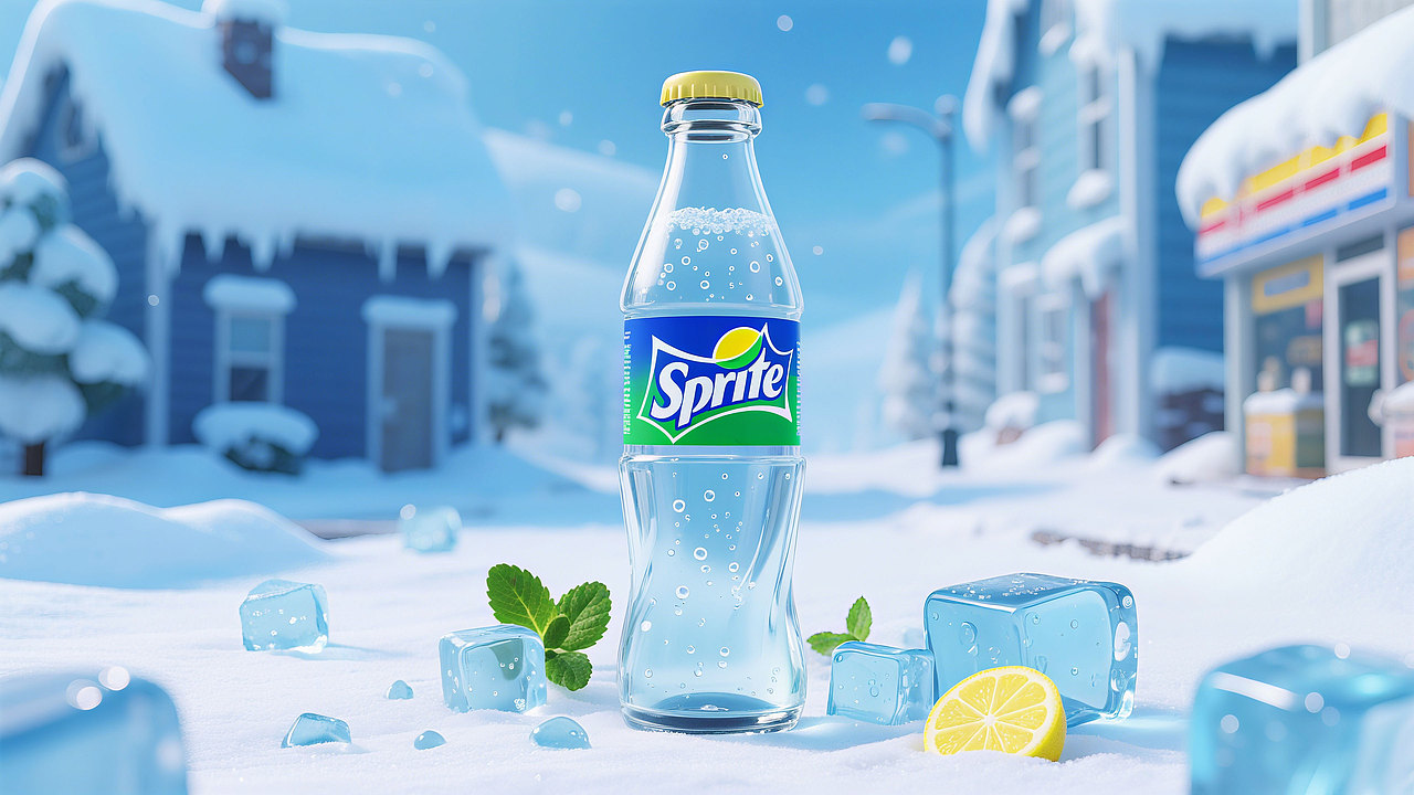 《雪碧:一口冰冻暑气》