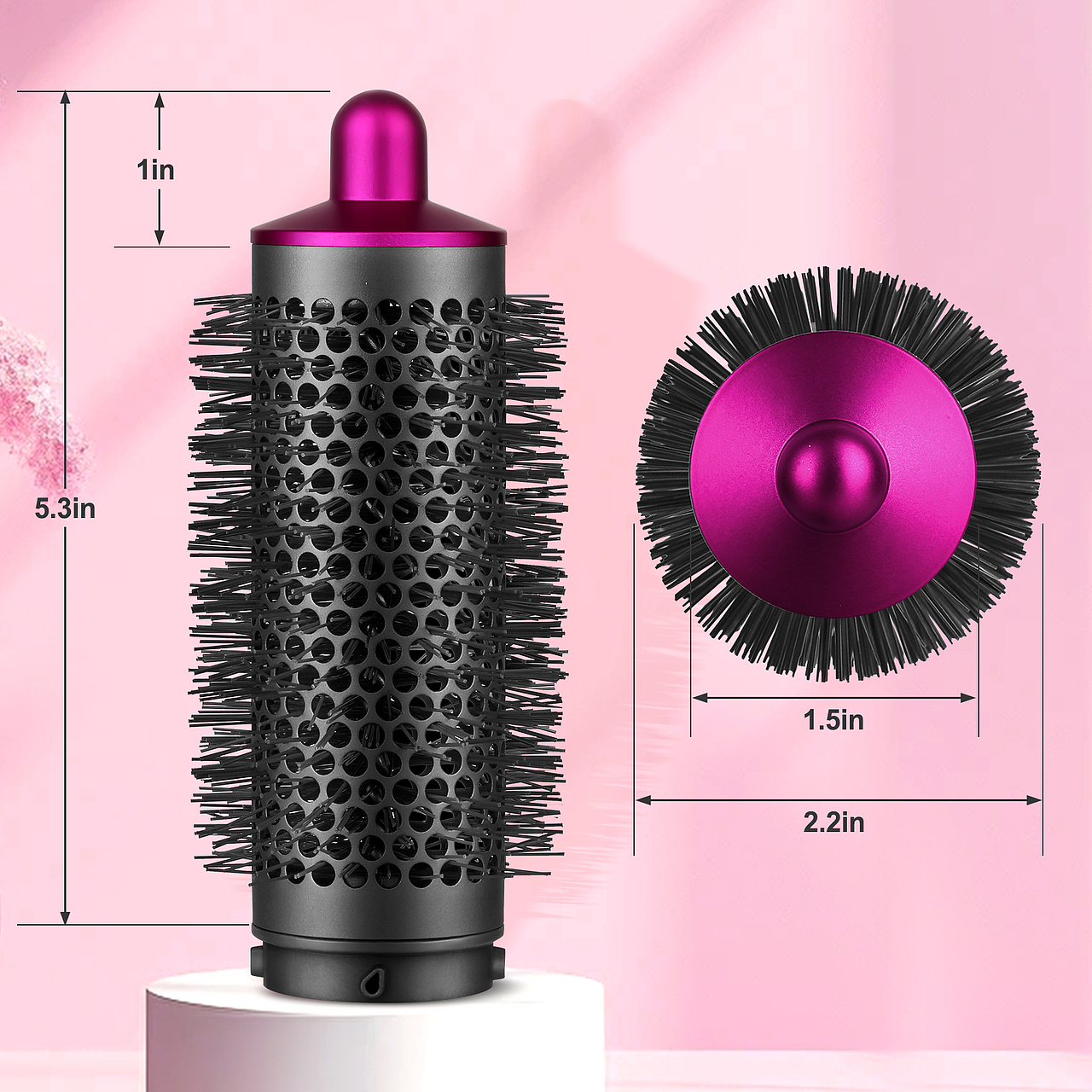 亚马逊套图设计-吹风机卷发器配件-2色变体