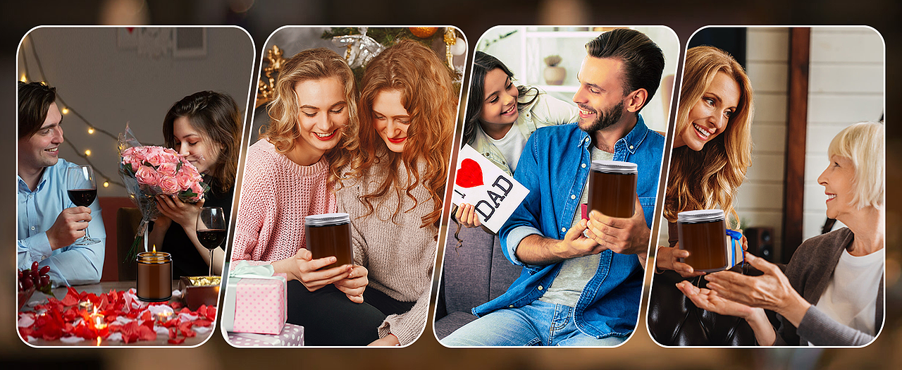 亚马逊套图设计-棕色香薰-彩色糖果香薰