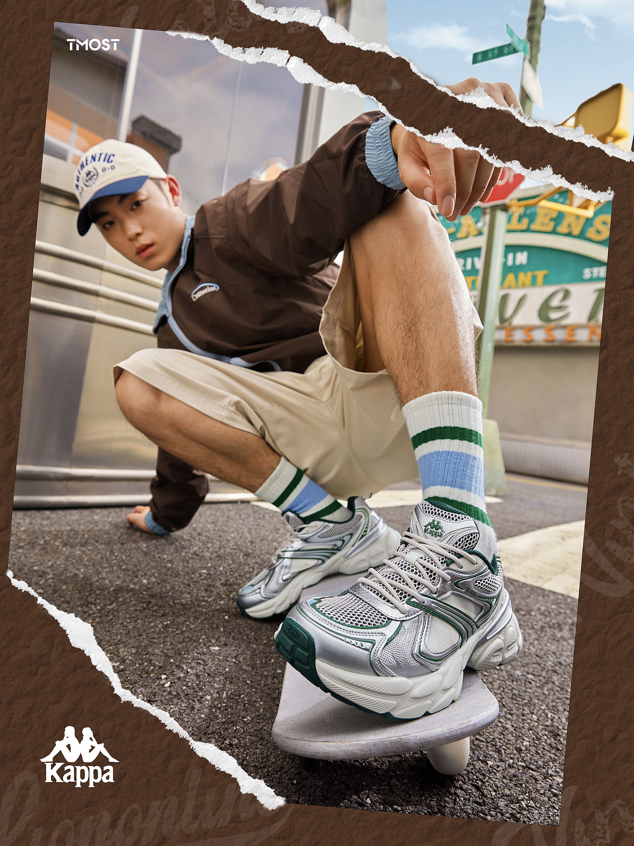 商业摄影｜为kappa拍摄一组美式街头复古形象片（图ZMzkzNjUzMzQw） - 人像摄影 - 站酷设计师TMOSTSHOES原创素材 - 站酷ZCOOL