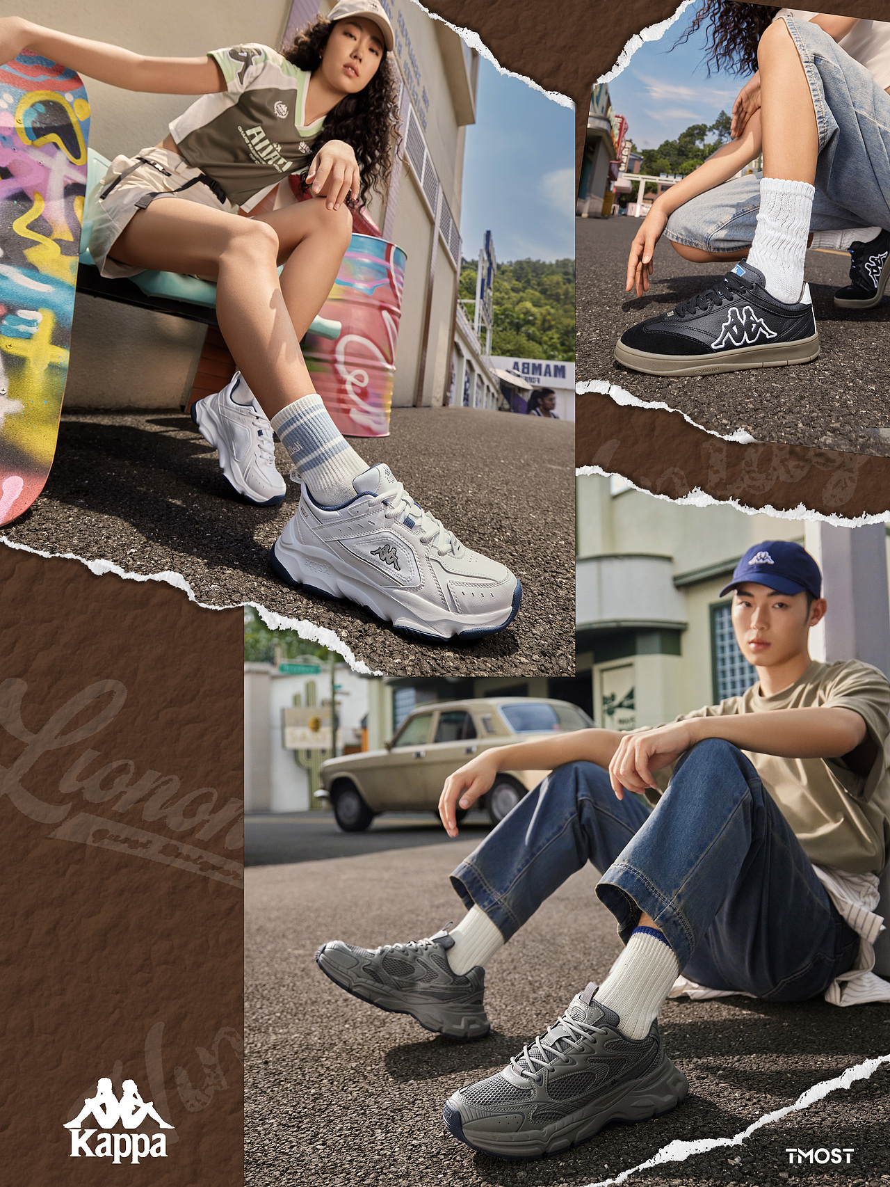商业摄影｜为kappa拍摄一组美式街头复古形象片（图ZMzkzNjUzMzI4） - 人像摄影 - 站酷设计师TMOSTSHOES原创素材 - 站酷ZCOOL