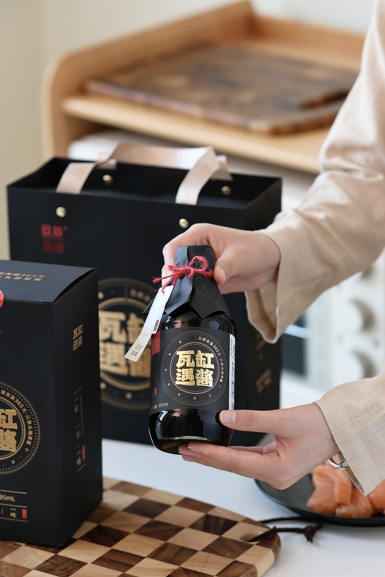 玖谷拾粮-酱油包设计（图ZMzkzNjY1OTEy） - 包装 - 站酷设计师客客气气品牌创意原创素材 - 站酷ZCOOL