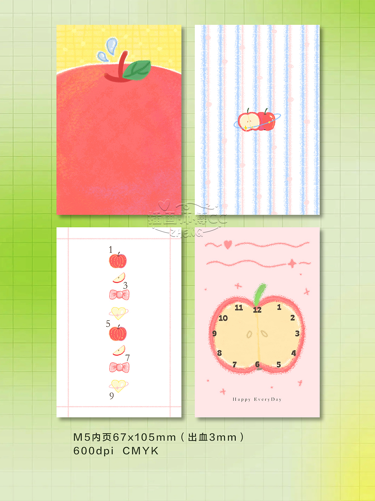 像素可爱动物M5内页