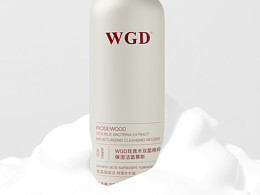 WGD玫瑰木雙菌精粹保濕潔面慕斯
