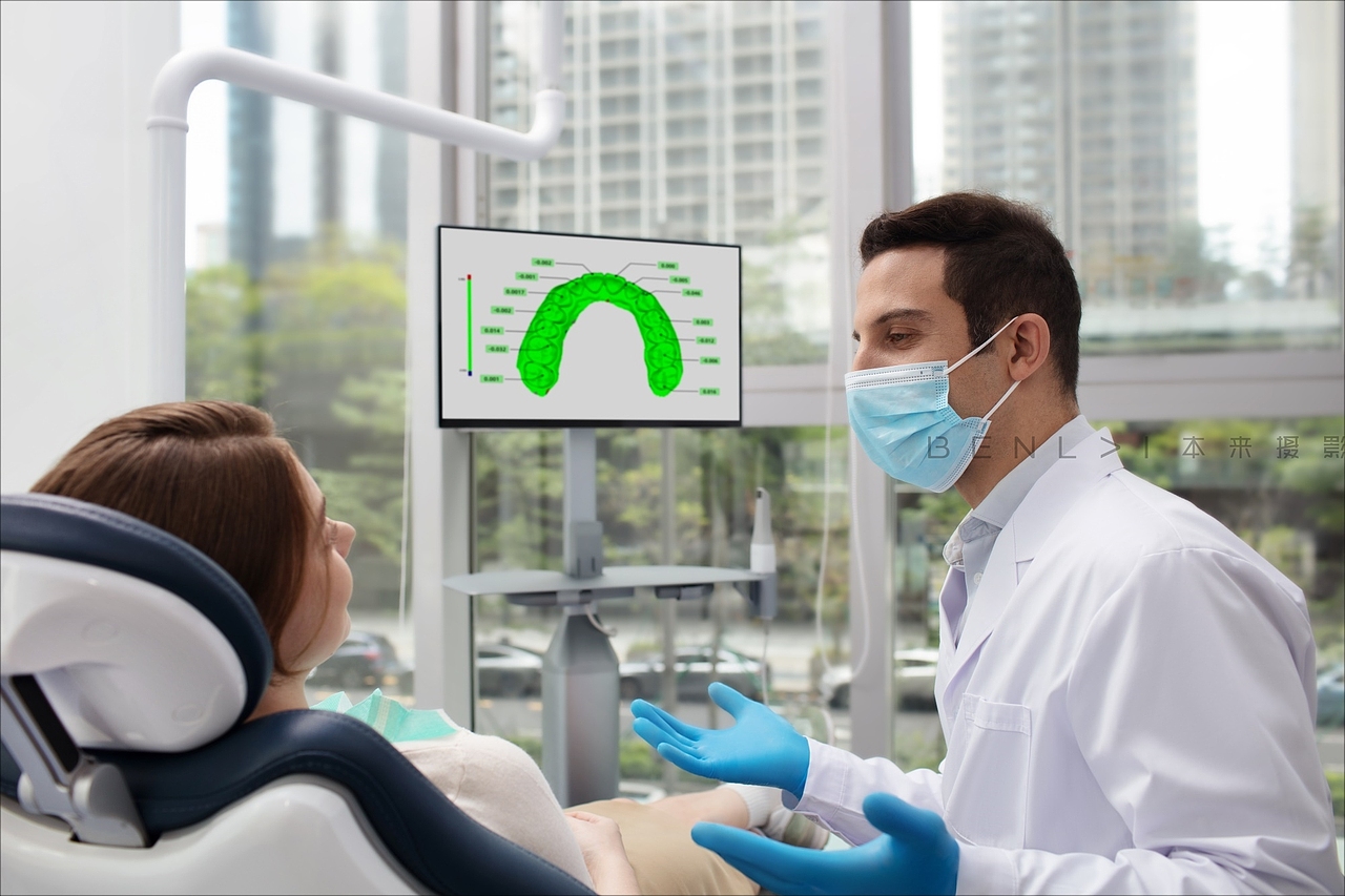 医疗设备模特图摄影 产品摄影