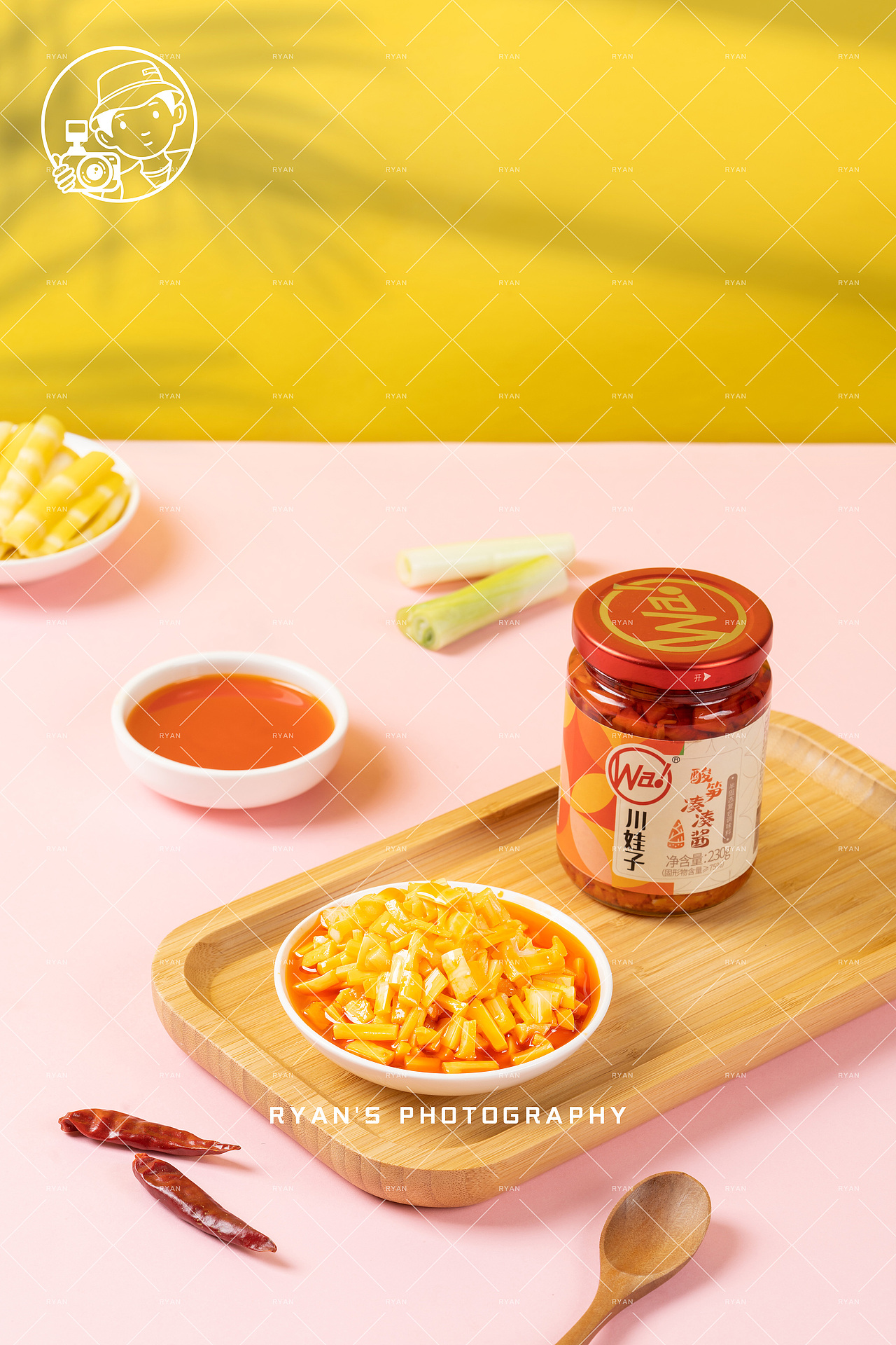 美食电商拍摄 | 酸笋酱