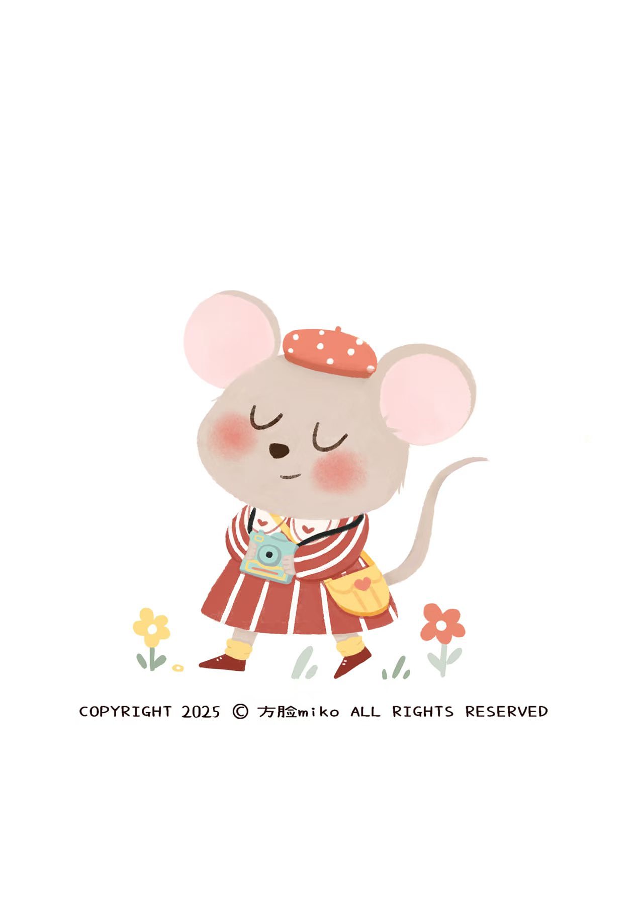 一组原创春日小动物（图ZMzkzNzA3MzE2） - 儿童插画 - 站酷设计师方脸miko原创素材 - 站酷ZCOOL