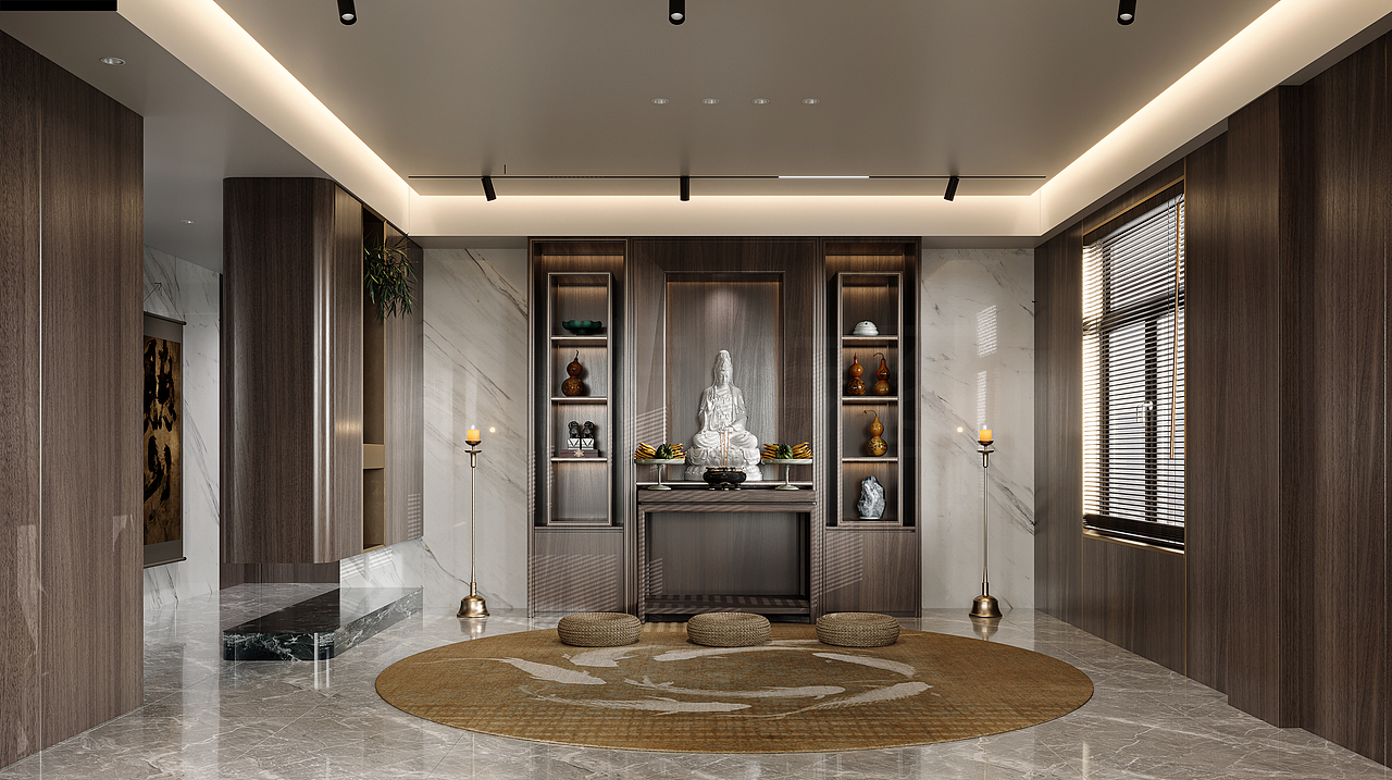 【设计案例 | 现代轻奢大宅,解码空间高级感】