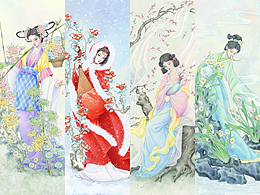 古风人物插画