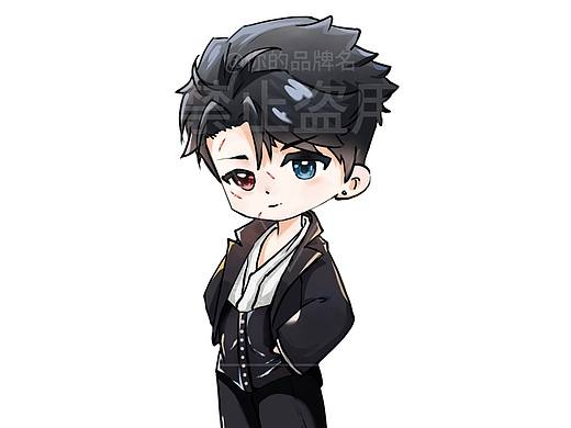 黄子弘凡全身Q版